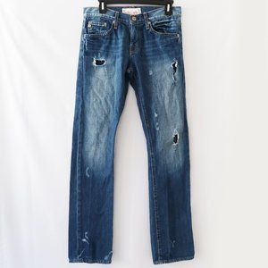 Big Star Taylor Boyfriend Fit Distressed Jeans